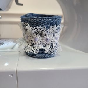 Child's denim cuff